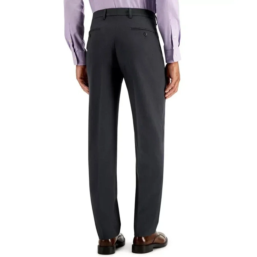 Nautica‎ Mens 2-pc Suit Blazer Jacket 46R Pants 41Wx29L Charcoal